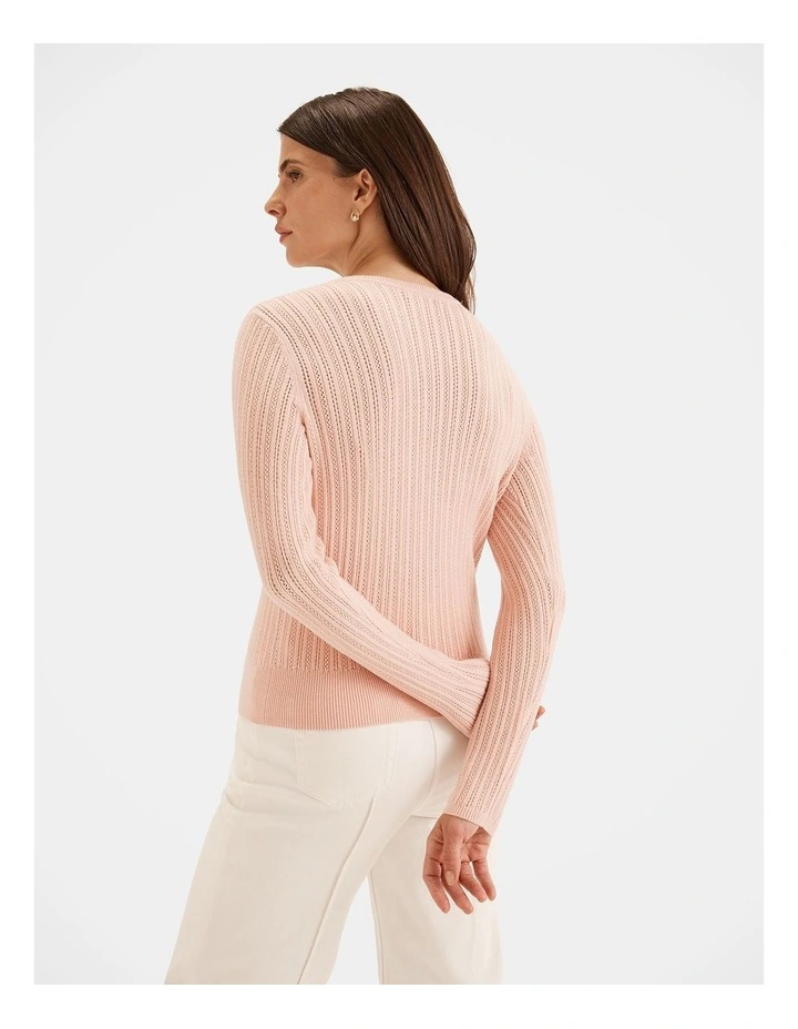 Abigail Cardigan in Pink image 2