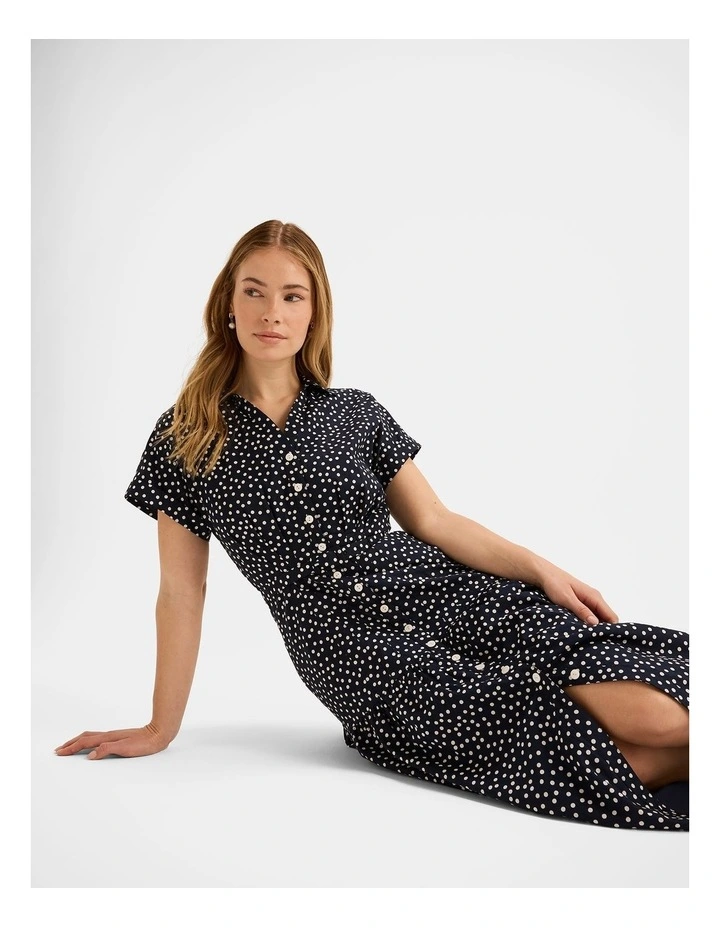 Ditzy Dot Shirtdress image 5
