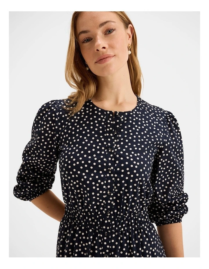 Ditzy Dot Mini Dress image 3