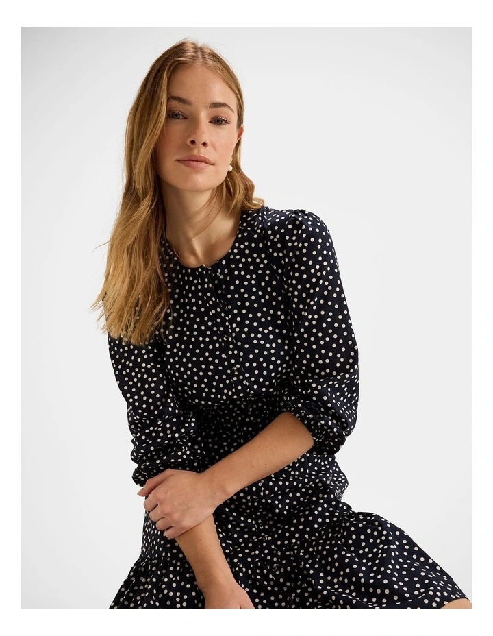 Ditzy Dot Mini Dress image 5