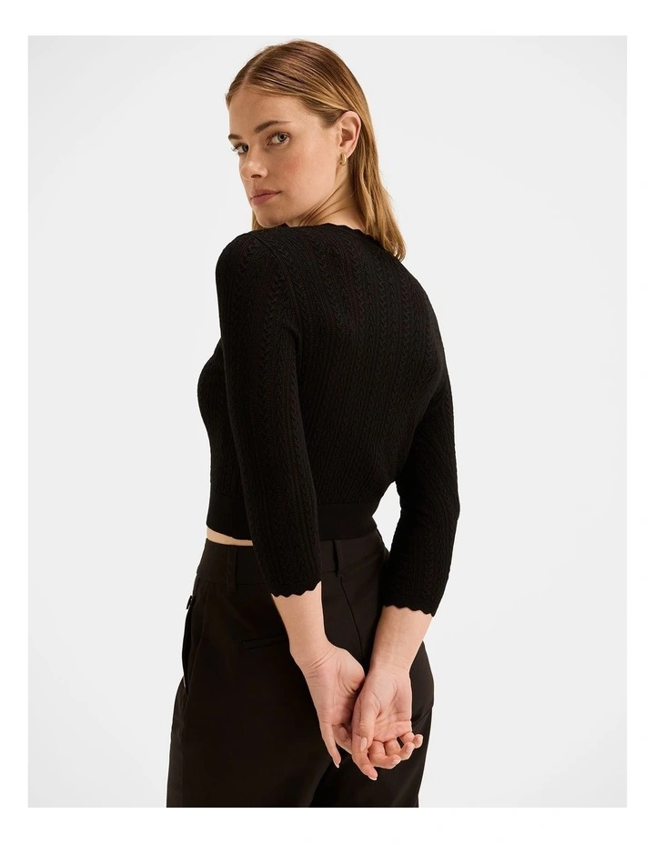 Hazel 3/4 Sleeve Cardigan image 2