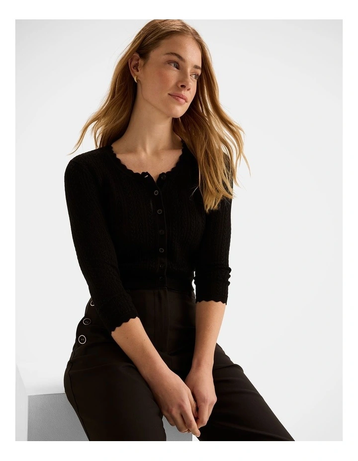 Hazel 3/4 Sleeve Cardigan image 5