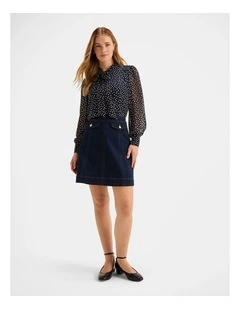 Ditzy Dot Blouse