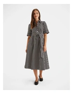 Arizona Stripe Shirt Dress