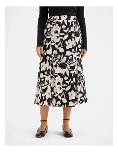 Skyline Slip Midi Skirt