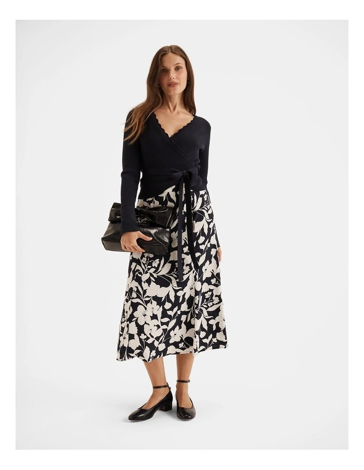Skyline Slip Midi Skirt image 3