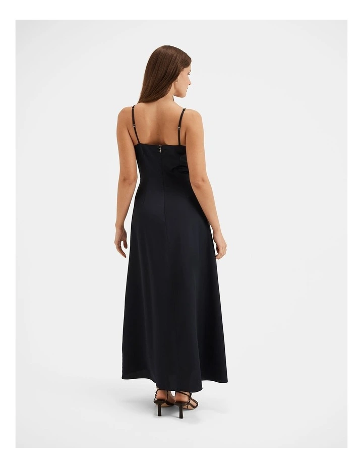 Evelyn Slip Dress in Ink image 2