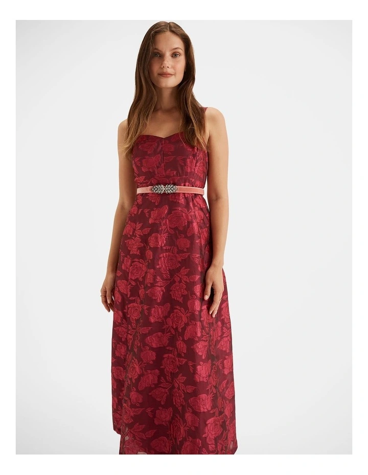Mina Sundress in Raspberry image 1