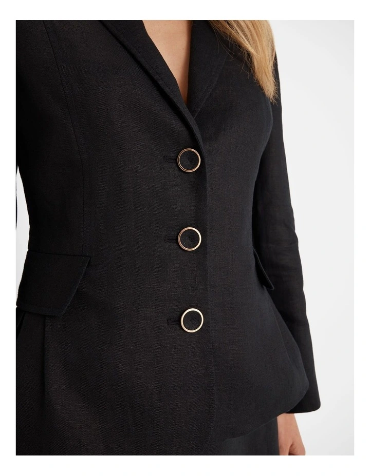 Camilla Linen Jacket image 4