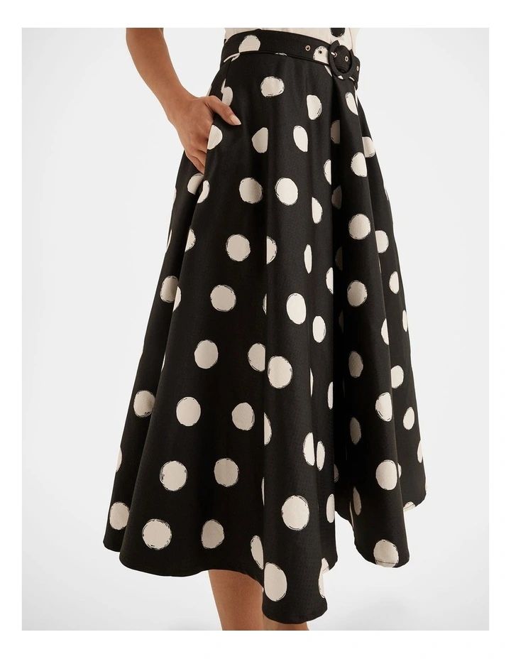 Sprtiz Poka Dot Halter Dress image 3