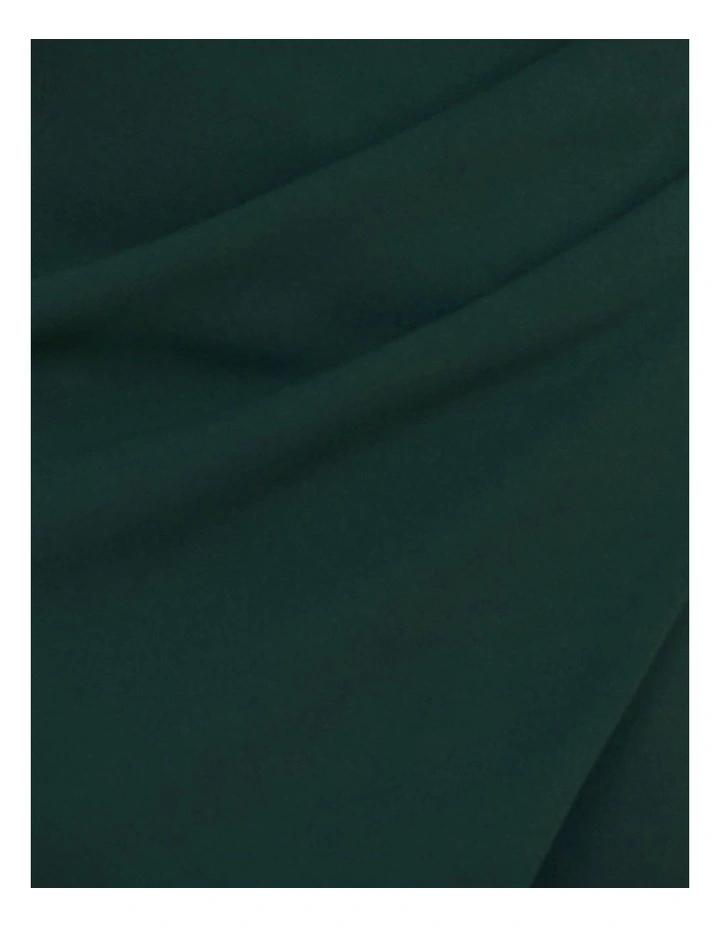 Elise Asymmetric Midi Dress in Blue image 6