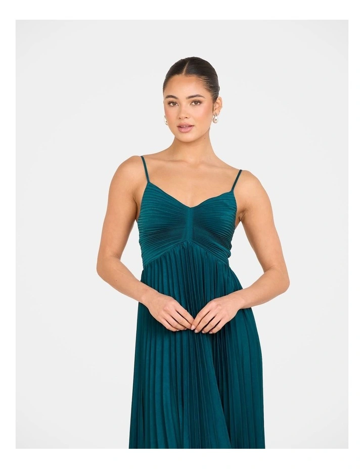 Evgeniya Pleated Maxi Dress image 4