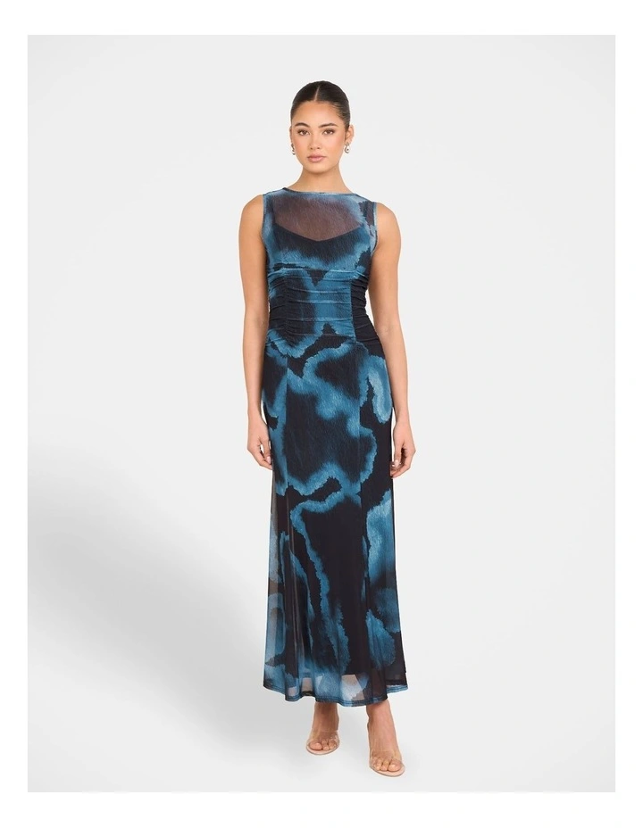 Raina Sheer Mesh Maxi Dress image 1