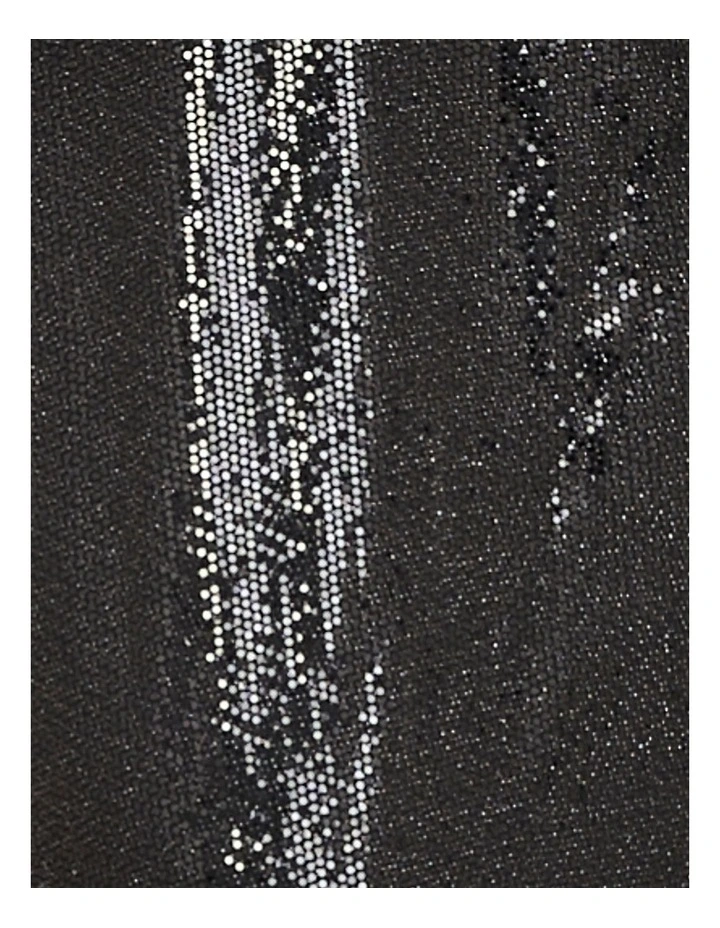 Ziino One Shoulder Dress in Black image 6
