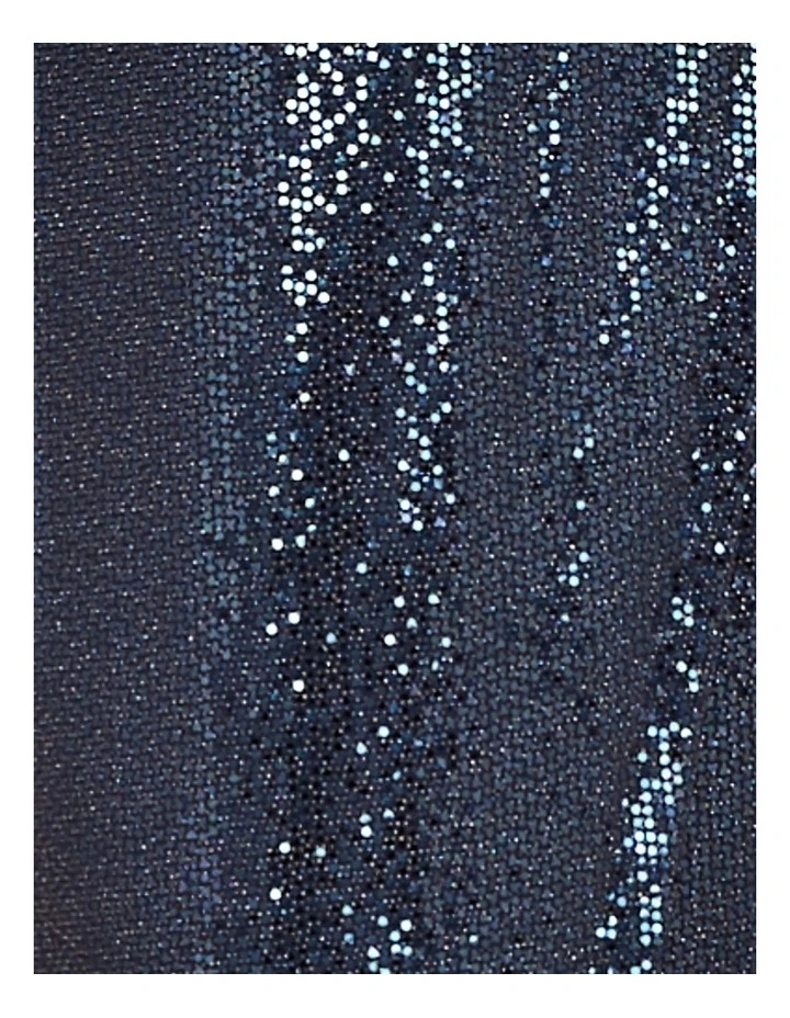 Ziino One Shoulder Dress in Blue image 6