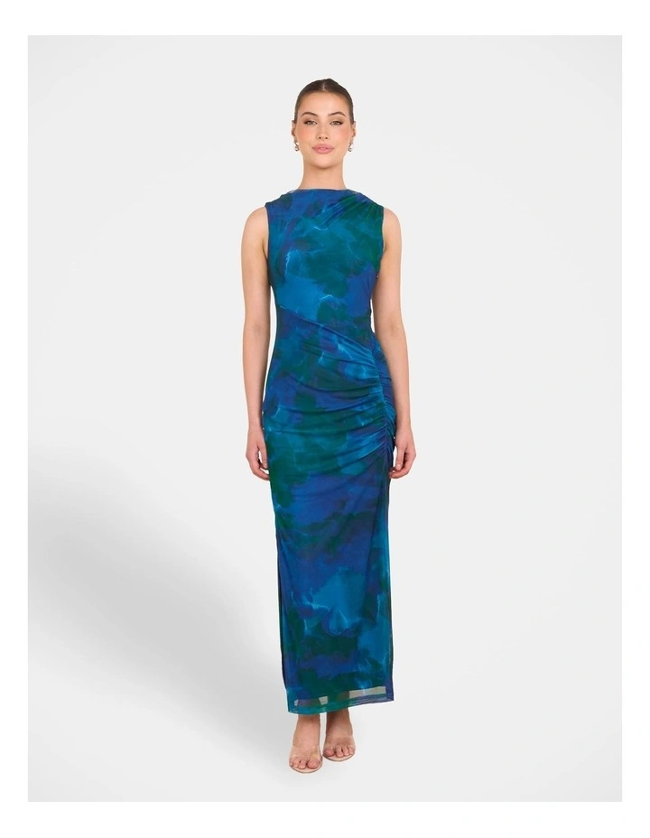 Pegeen Sleeveless Ruched Dress image 1