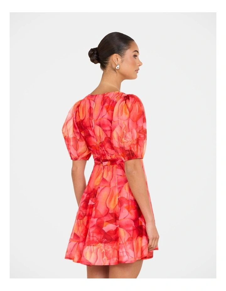 Cammi Puff Sleeve Mini Dress image 2