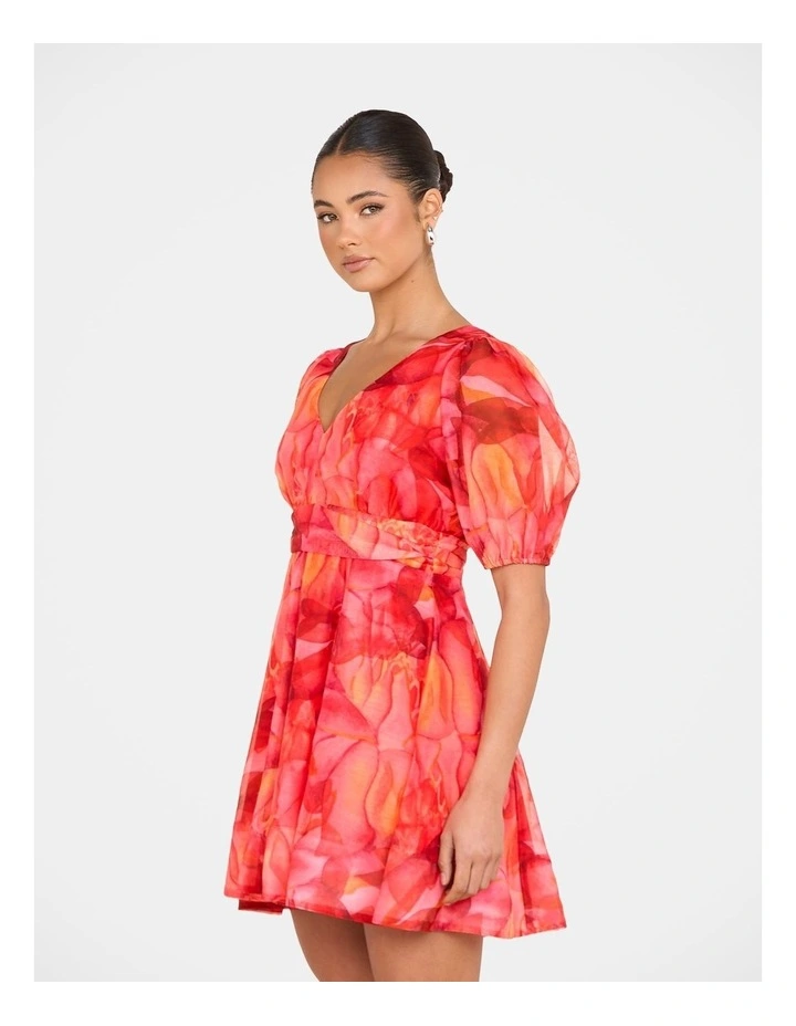 Cammi Puff Sleeve Mini Dress image 3