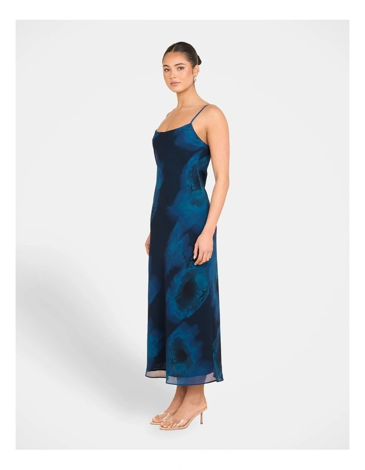 Kamali Slip Maxi Dress in Multi image 3