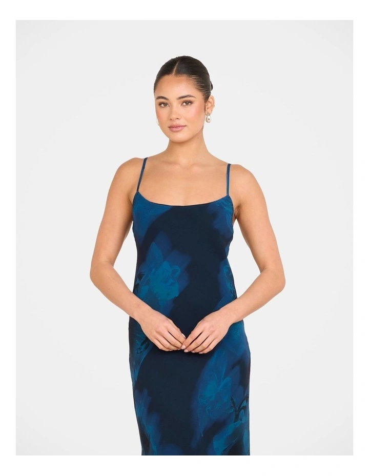 Kamali Slip Maxi Dress in Multi image 4