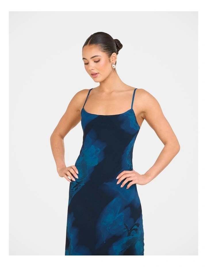 Kamali Slip Maxi Dress in Multi image 5