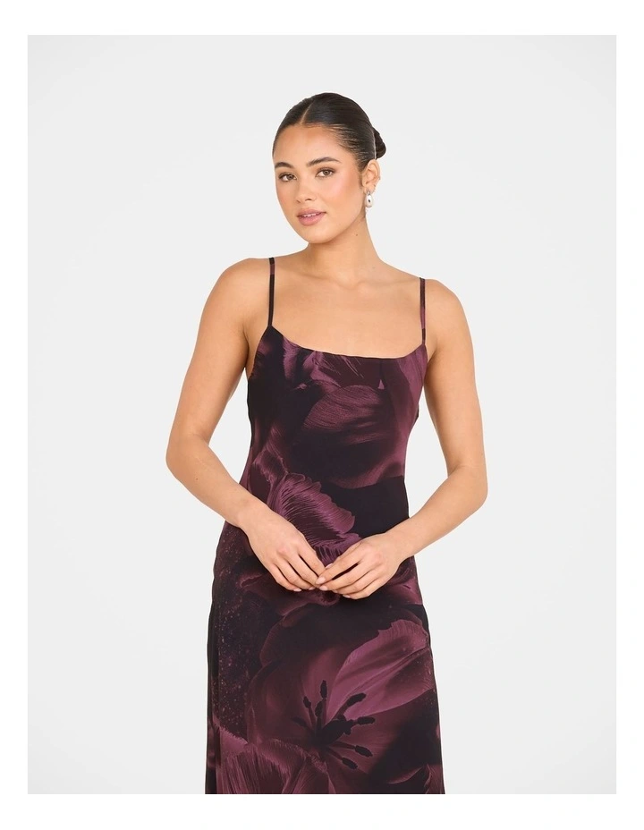 Lulu Slip Maxi Dress in Multi image 4