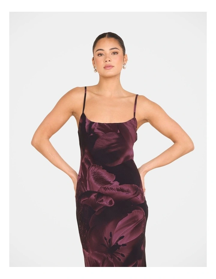 Lulu Slip Maxi Dress in Multi image 5