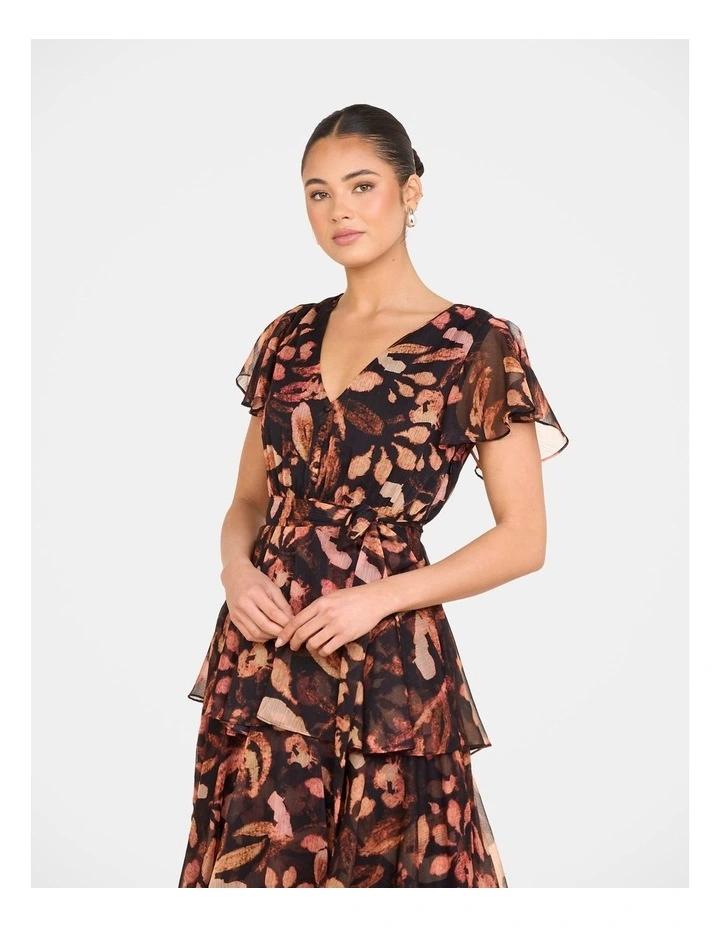 Felicia Frill Hem Maxi Dress image 4
