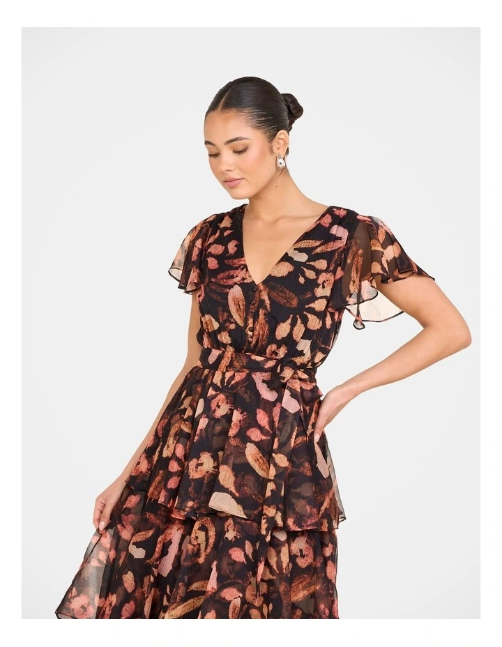 Felicia Frill Hem Maxi Dress image 5
