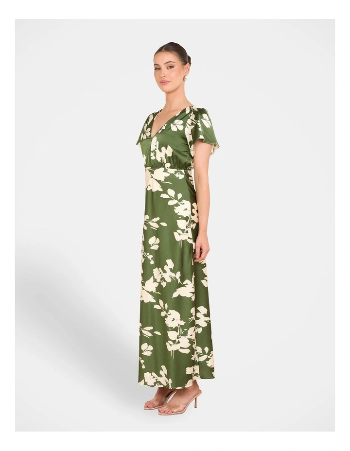 Fuji Satin Maxi Dress image 3