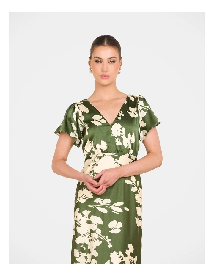 Fuji Satin Maxi Dress image 4