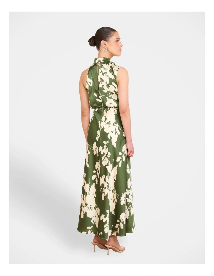 Calais Satin Midi Dress image 2