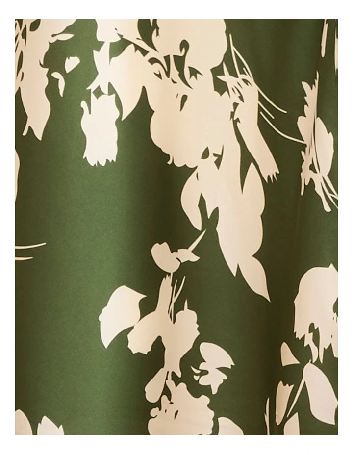 Calais Satin Midi Dress image 6