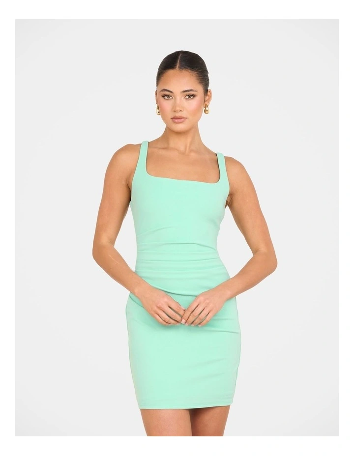 Huxland Square Neck Mini Dress image 2