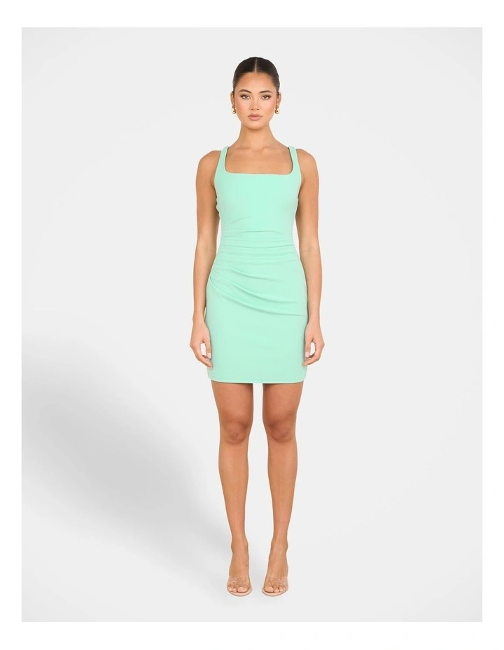 Huxland Square Neck Mini Dress image 3