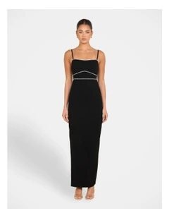 Juliana Diamante Trim Gown