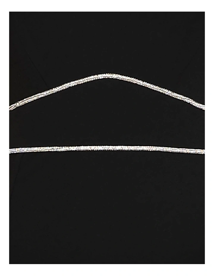 Juliana Diamante Trim Gown image 6