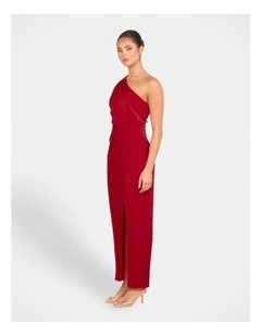 Ulya One Shoulder Satin Gown