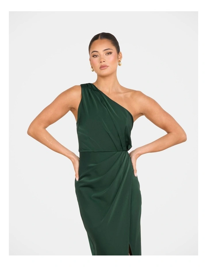 Ulya One Shoulder Satin Gown image 4