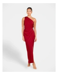 Ulya One Shoulder Satin Gown