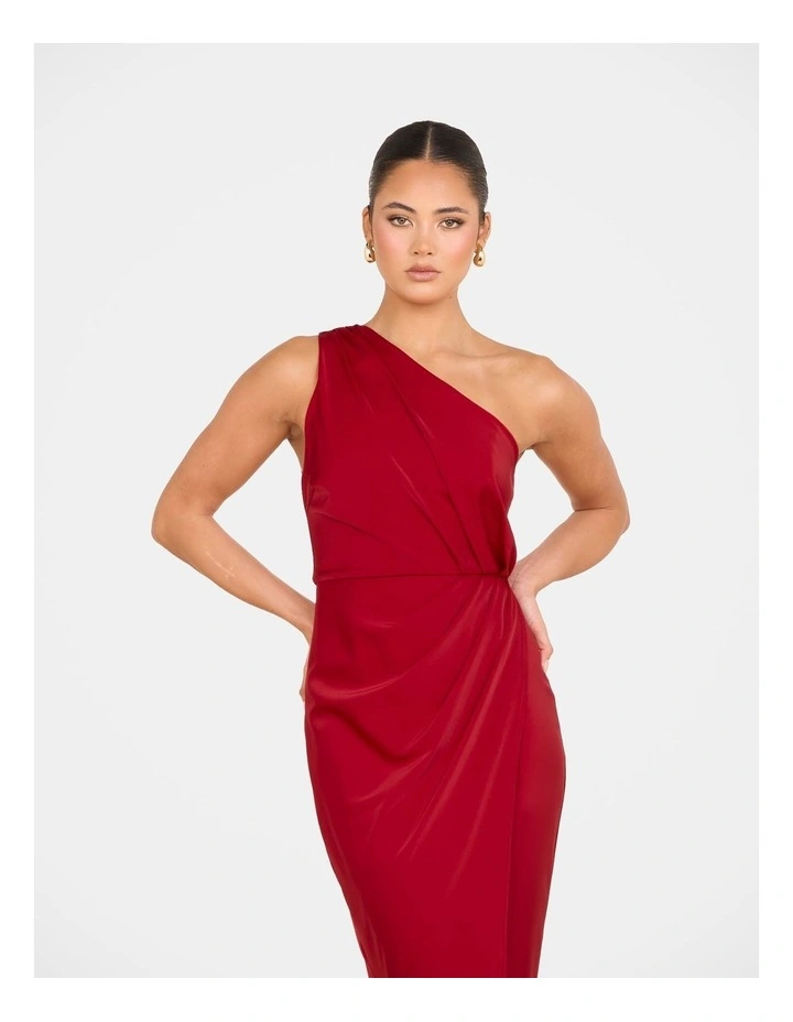 Ulya One Shoulder Satin Gown image 2