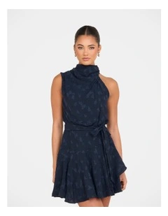 Paloma Cowl Neck Mini Dress