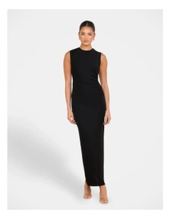 Margo High Neck Lurex Maxi