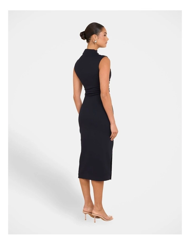 Xandria High Neck Midi Dress image 2