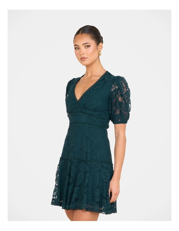 Ellaria Puff Sleeve Mini Dress image 1