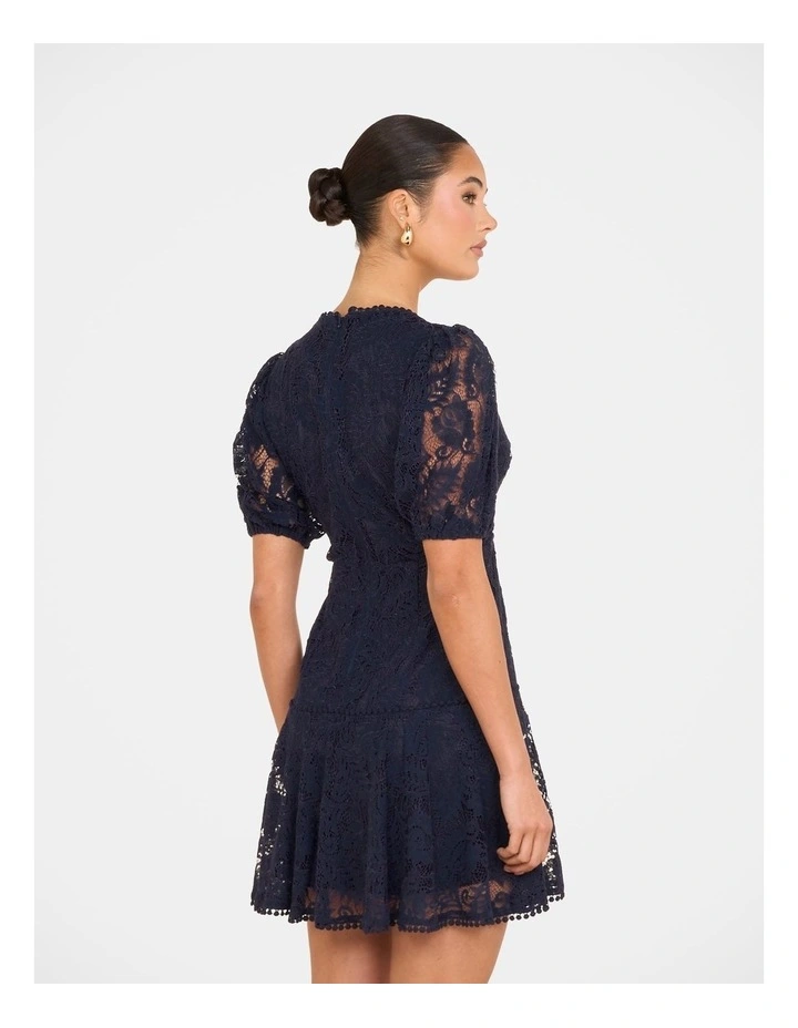 Ellaria Puff Sleeve Mini Dress image 2