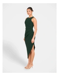 Kamika High Neck Midi Dress