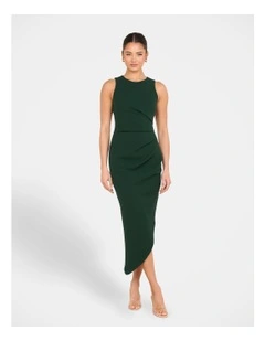 Kamika High Neck Midi Dress