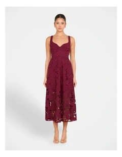 Martina Sweetheart Midi Dress