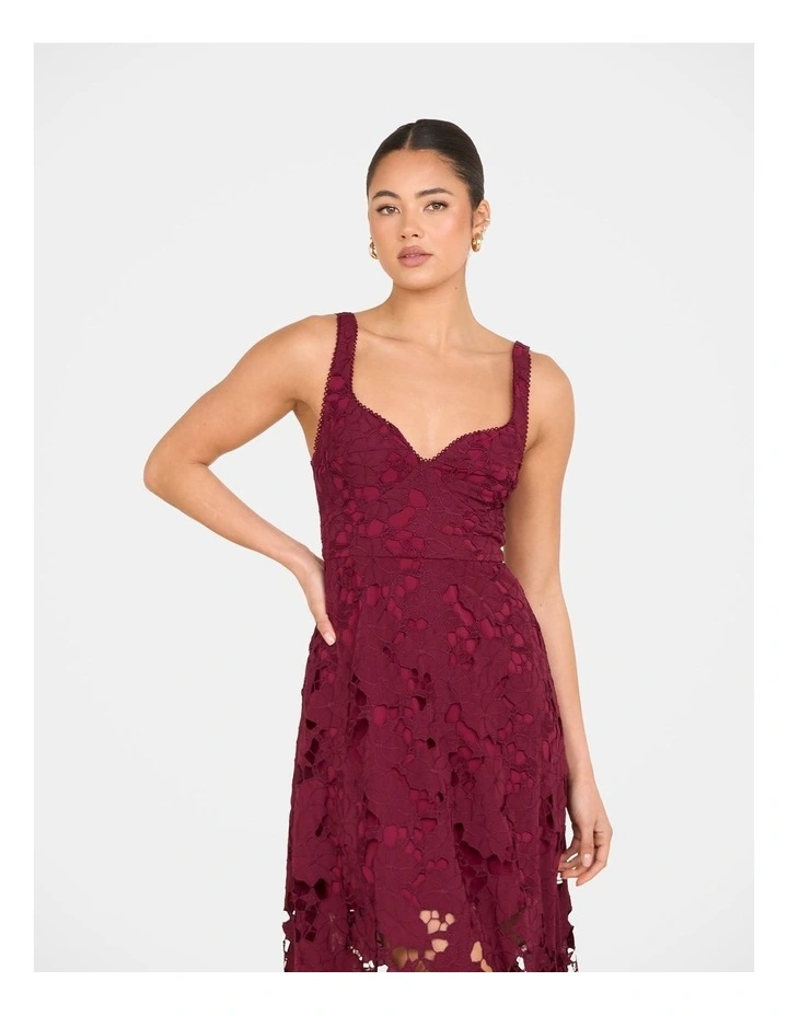 Martina Sweetheart Midi Dress image 4